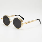 Metal Steampunk Sunglasses Men