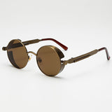 Metal Steampunk Sunglasses Men