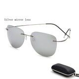 With case Polarized Titanium Sunglasses Polaroid