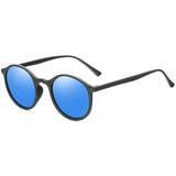 Fashion Round Polarized Sunglasses Retro Men