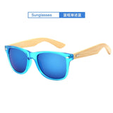 Brand Design Wood Men Bamboo Sunglasses