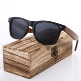 Black Walnut Sunglasses Wood Polarized Sunglasses Men