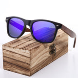 Black Walnut Sunglasses Wood Polarized Sunglasses Men